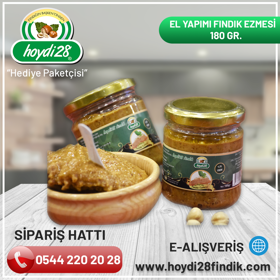 FINDIK EZMESİ 180 GR