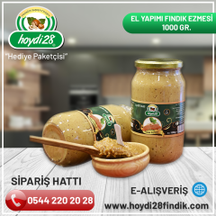 FINDIK EZMESİ 1000 GR