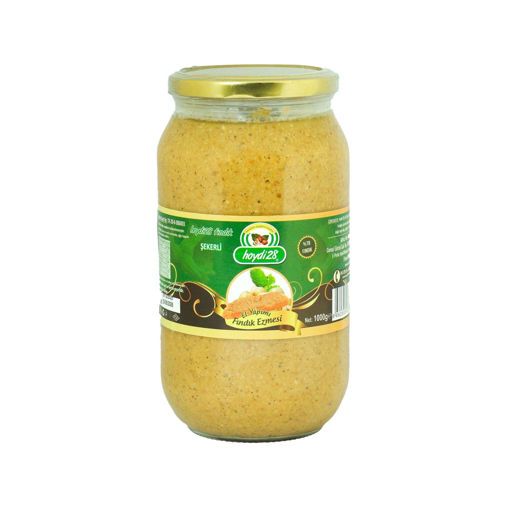 FINDIK EZMESİ 1000 GR