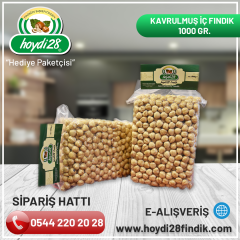 ÇİFTE KAVRULMUŞ İÇ FINDIK 1000 GR.