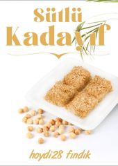 SÜTLÜ FINDIKLI GİRESUN KADAYIFI  3 KG - SADECE ŞEHİRLERARASI OTOBÜSLERLE TERMİNAL TESLİM]
