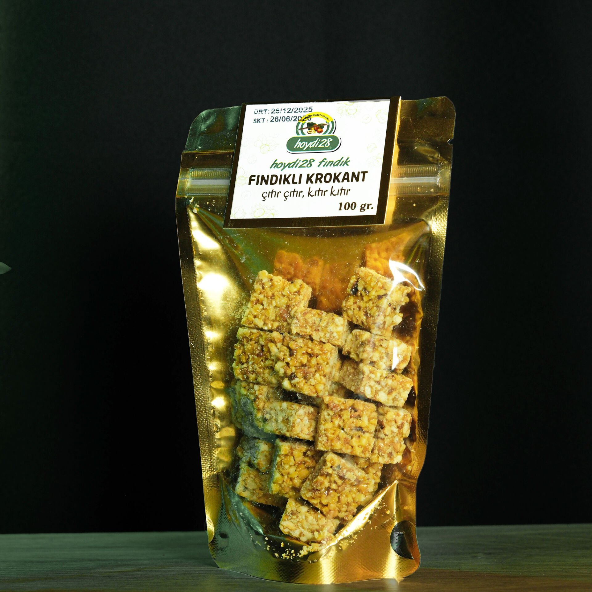 ATIŞTIRMALIK FINDIKLI KROKANT 100GR.